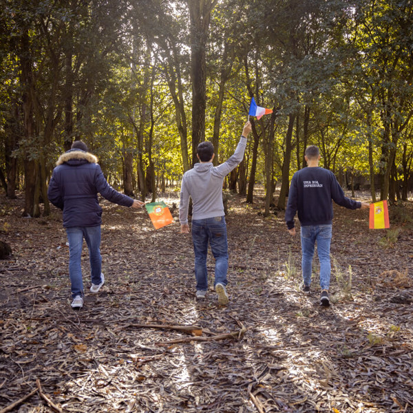Flag With Customizable Tube