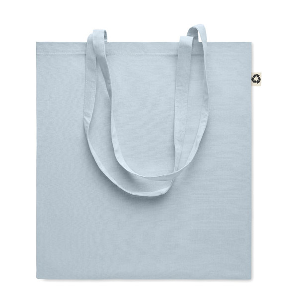 Recycled cotton shopping bag Zoco Colour - Baby Blue