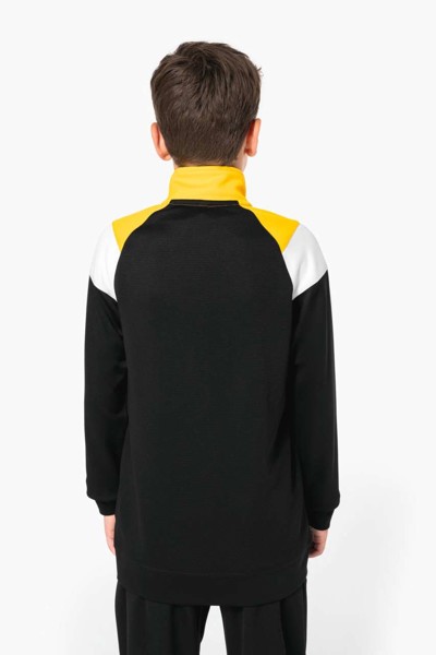 Kids Zipped Tracksuit Jacket - Dark Royal Blue / Navy / 12/14