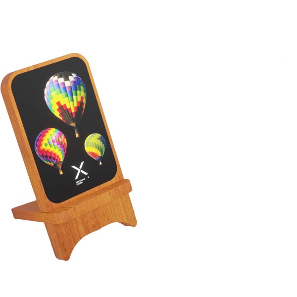 Suporte em madeira sem fios de 15W luminoso "SCX.design W16"