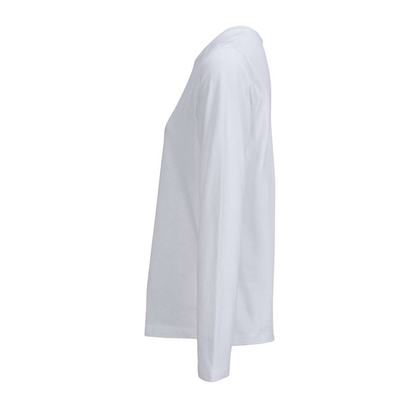 Sol's Monarch Women - Long Sleeve T-Shirt With Round Neck - White / 3XL