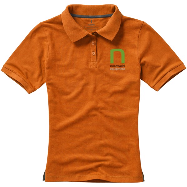 Polo manches courtes femme Calgary - Orange / S