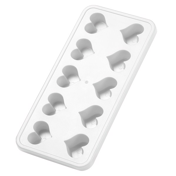 Ice Cube Mould "Hearts" - White