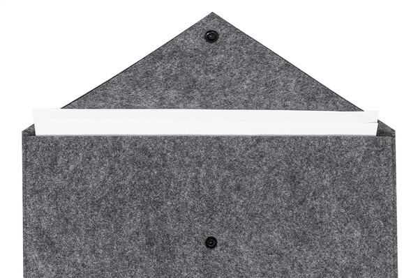 Egyedi Irattáska Refelt Slim - Grey