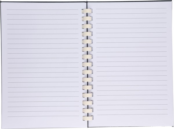 RPET-muistikirja A5 Ilias - Musta