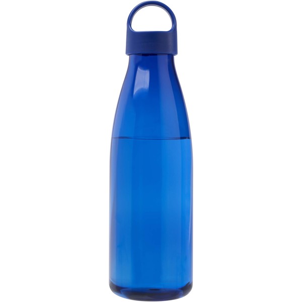 Bouteille d’eau Bergen de 800 ml en plastique recyclé - Bleu royal