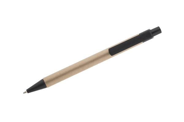 Paper ball pen TIKO - black