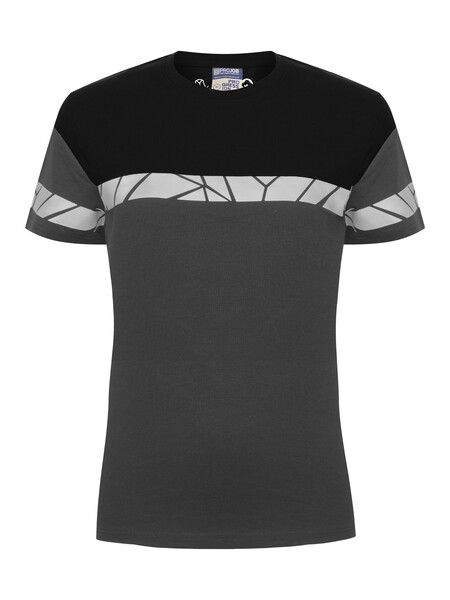 7005 T-SHIRT LADY PGL Grey/Black XS