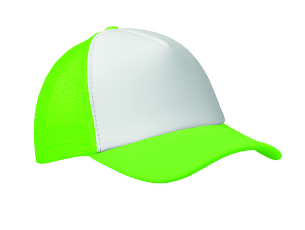 Cappello camionista Bubble - Verde Neon