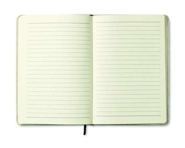 Rundo notebook A6 canvas, 192 recycled pages