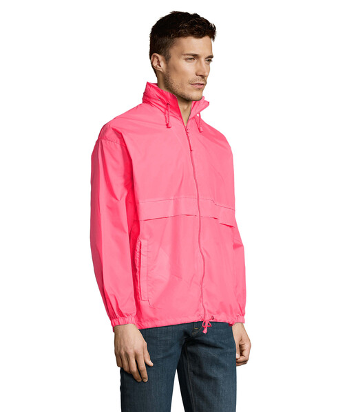 SURF blusão unissexo 210T - Rosa Néon 2XXL