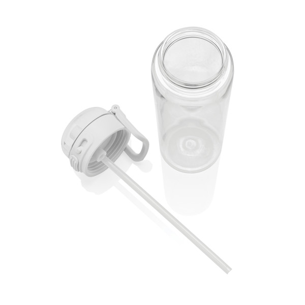 Sip'nLock RCS rPET auslaufsichere Sport-Trinkflasche 800ml - Weiß