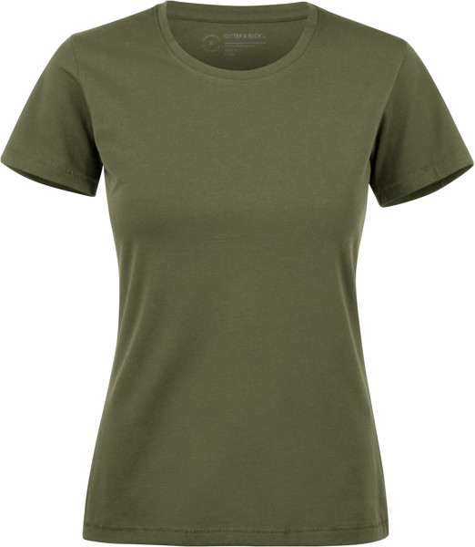 Ladies' Stretch T-Shirt Cutter & Buck | Manzanita Women - Ivy Green / S