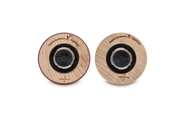 Sagaform Gurken Salt and Pepper Grinder Set small, 15cm - Dark Red