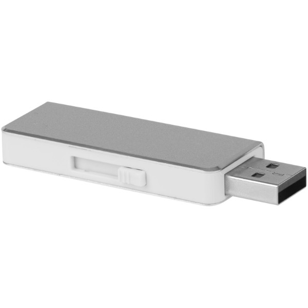 Glide 8GB USB flash drive - Silver