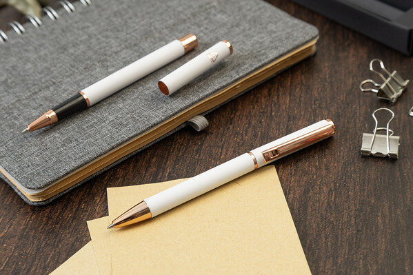 Pen Set Rossy - White