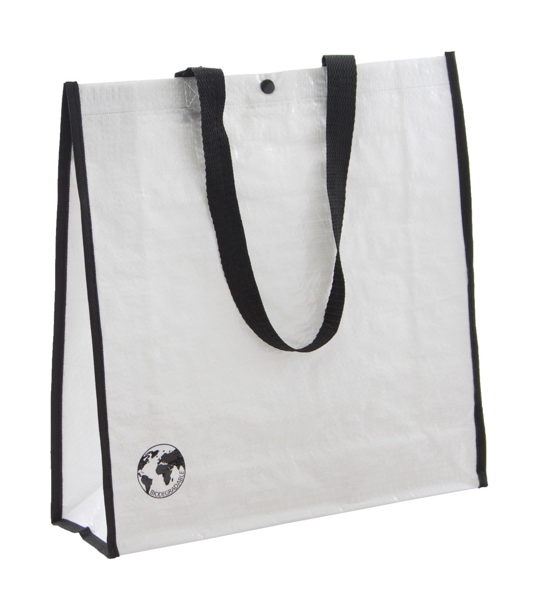Shopping Bag Recycle - White / Black