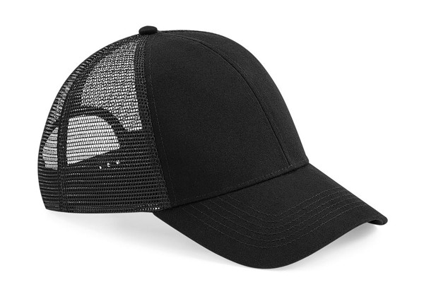 Cappellino Cotone Organico Trucker - Black / ONE SIZE