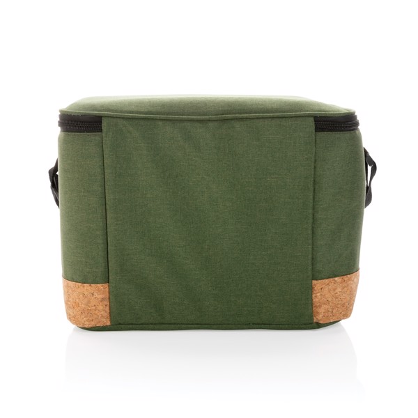 Impact XL cooler bag, rPET,cork,fits 12 cans - Green