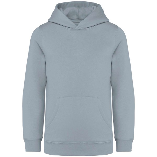 DJEČJA MAJICA S KAPULJAČOM - Aquamarine / 6-8 years