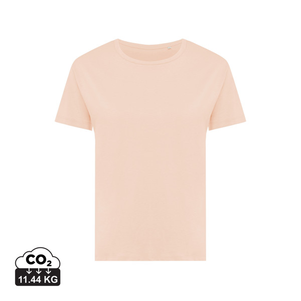 Iqoniq Yala ženska majica s kratkimi rokavi, 70% organsko, 160 g/m² - Popolna breskev / M