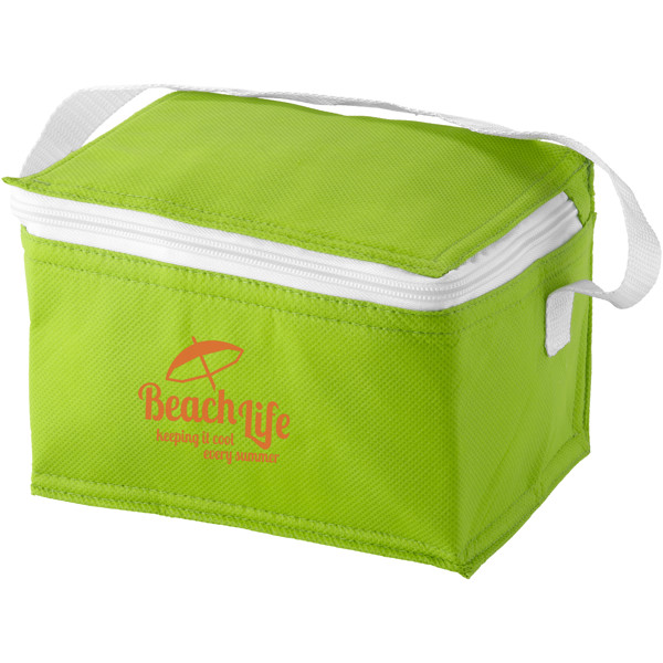 Sac isotherme 6 canettes Spectrum 4L - Citron vert