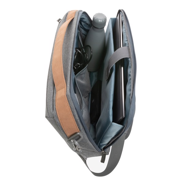 XD Xclusive laptop bag 15.6", rPET material - Grey