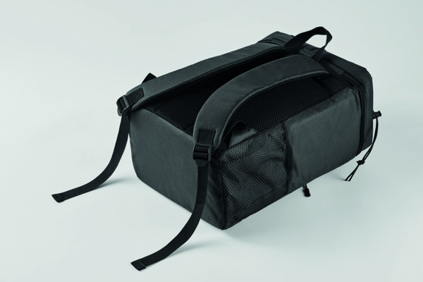 Cooler backpack in 600D RPET Mafrio - Black