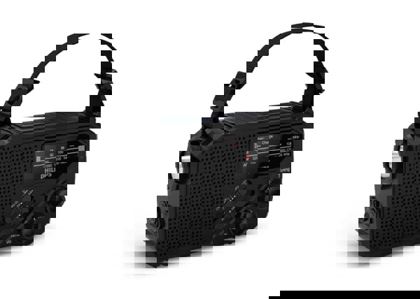 Philips TAR1609 Emergency Radio with Analog FM/AM Tuner and Flashlight