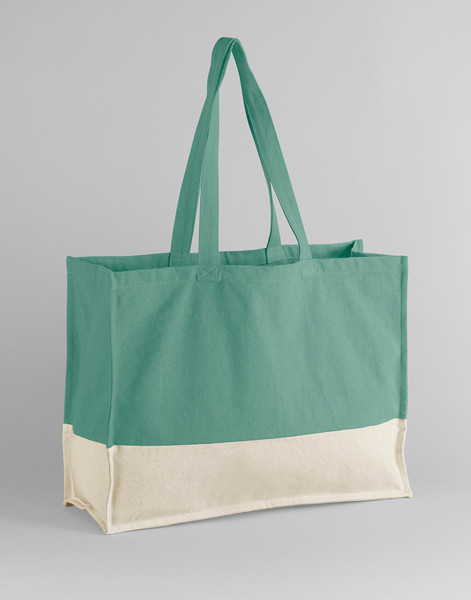 Earthaware® Organic Contrast Shopper - Black / Natural / ONE SIZE