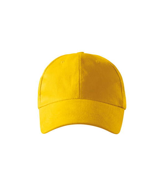 Čiapka Unisex Malfini® 6P - Žltá / nastaviteľná