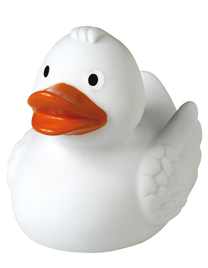 Schnabels® Squeaky Duck - White