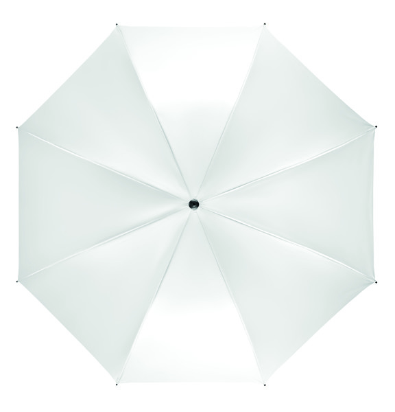 Windproof umbrella 27 inch Grusa - White