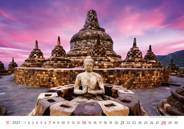 Calendar World Wonders