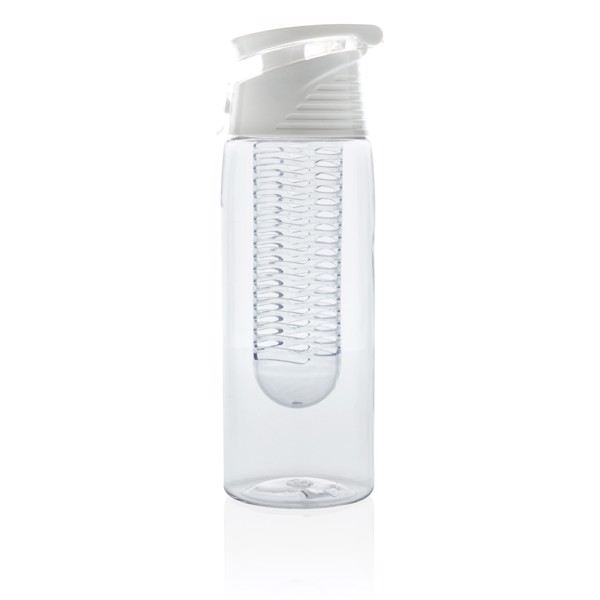 Botella infusor con cierre - Blanco