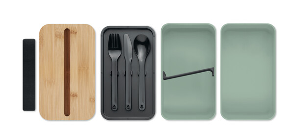 Krabička na oběd z PP Wint - Mátově Zelená