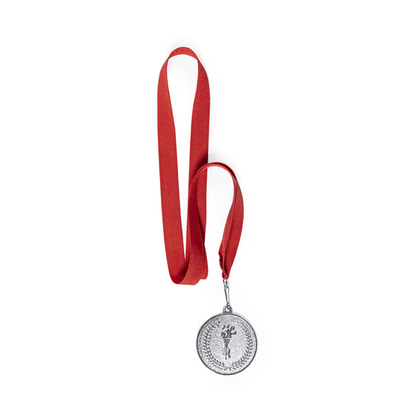 Medalla Corum - Rojo / Plata