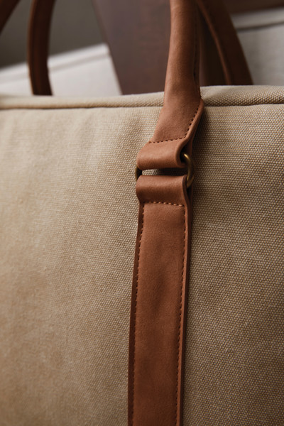 VINGA Bosler RCS recycled canvas computer bag - Beige