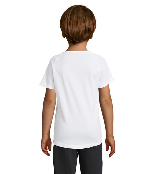 SPORTY KIDS T-SHIRT 140g - WhiteXL