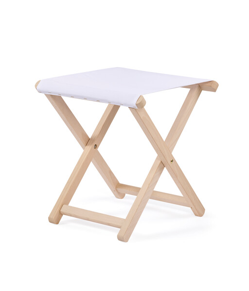 Wooden patio stool chair (sublimated) (EN581 Certified) - Full colour
