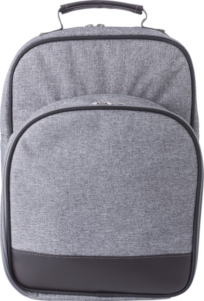 Sac à dos pique-nique en polycanvas Jolie - Grey