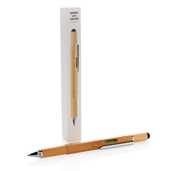 5-in-1 Bambus Tool-Stift