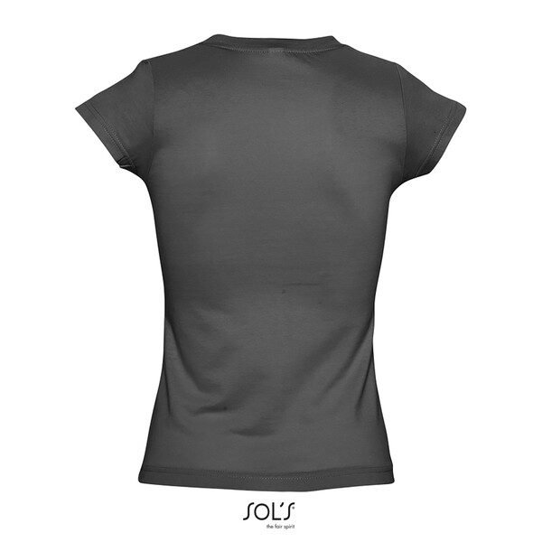 MOON T-SHIRT SENHORA 150g - Cinza EscuroL