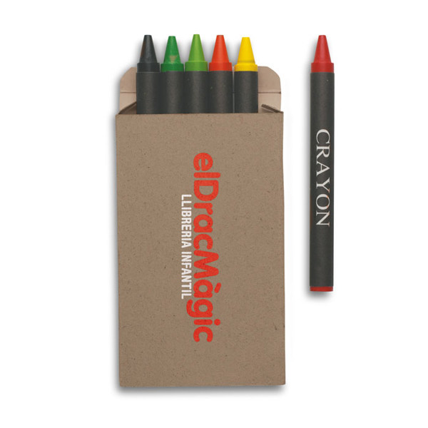 MB - Carton of 6 wax crayons Brabo