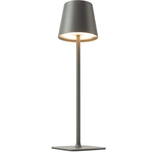 Classbach TL 4025 LED dobíjacia stolová lampa sivá 38 cm