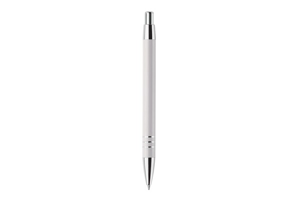 Aluminum ball pen in a tube - White