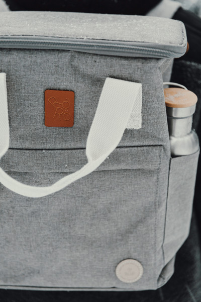 Vinga Sortino cooler backpack 16.5L, PET material - Grey
