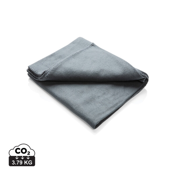 Fleece-Decke im Etui - Anthrazit