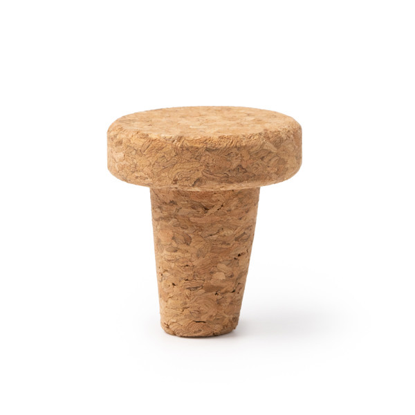Personalised natural cork wine bottle stopper