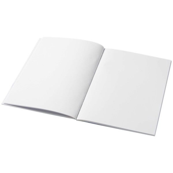Cahier Novella Austen Colours recyclé A5 à couverture souple de 50 feuilles - Bleu
